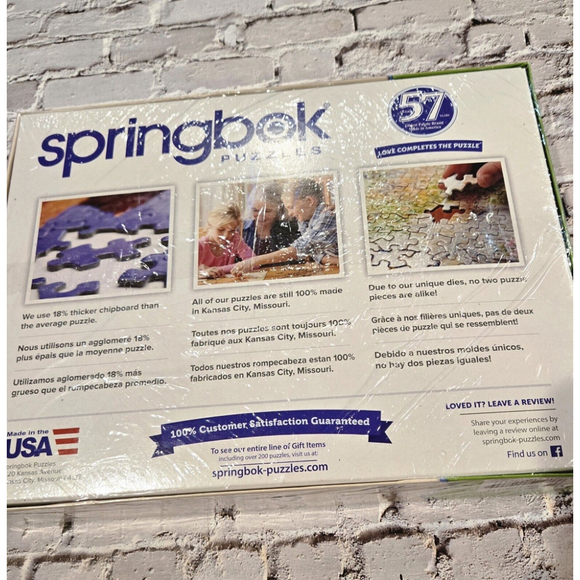 Springbok Pencil Pushers 500 Piece Colorful Jigsaw Puzzle, Factory Sealed - Picture 2 of 3